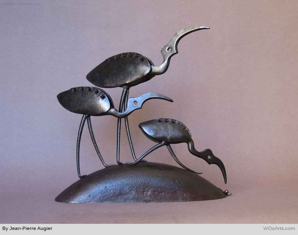 by artist sculptor Jean-Pierre Augier