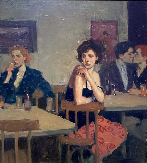 Painting by Malcolm T. Liepke