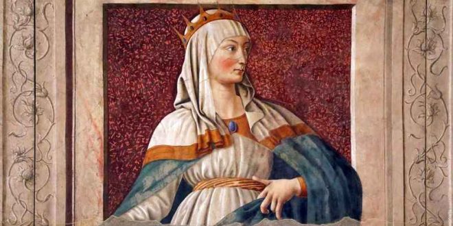 Andrea del Castagno - Ciclo degli uomini e donne illustri 1448-51 03 regina esther