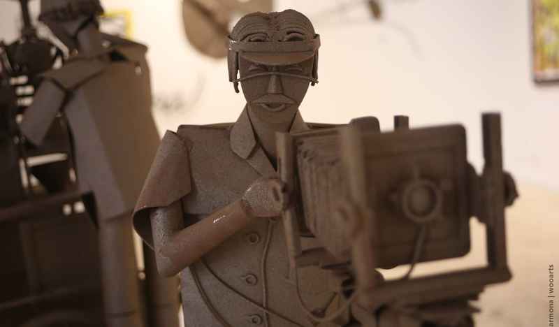 Colombian Artist Edgardo Carmona Sculpture