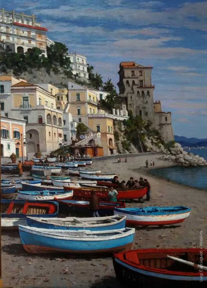 Luigi Cacciapuoti Painting - Italian Artist