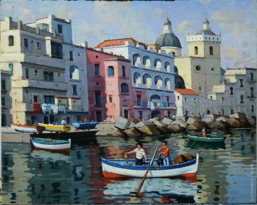 Luigi Cacciapuoti Painting - Italian Artist