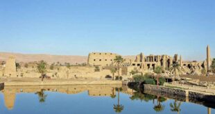 The Sacred Lake: This is a large rectangular pool located near the center of the temple complex. It was used for ritual purification and was also believed to be the home of the goddess Mut. Source: https://pixabay.com/photos/egypt-luxor-karnak-temple-3088061/
