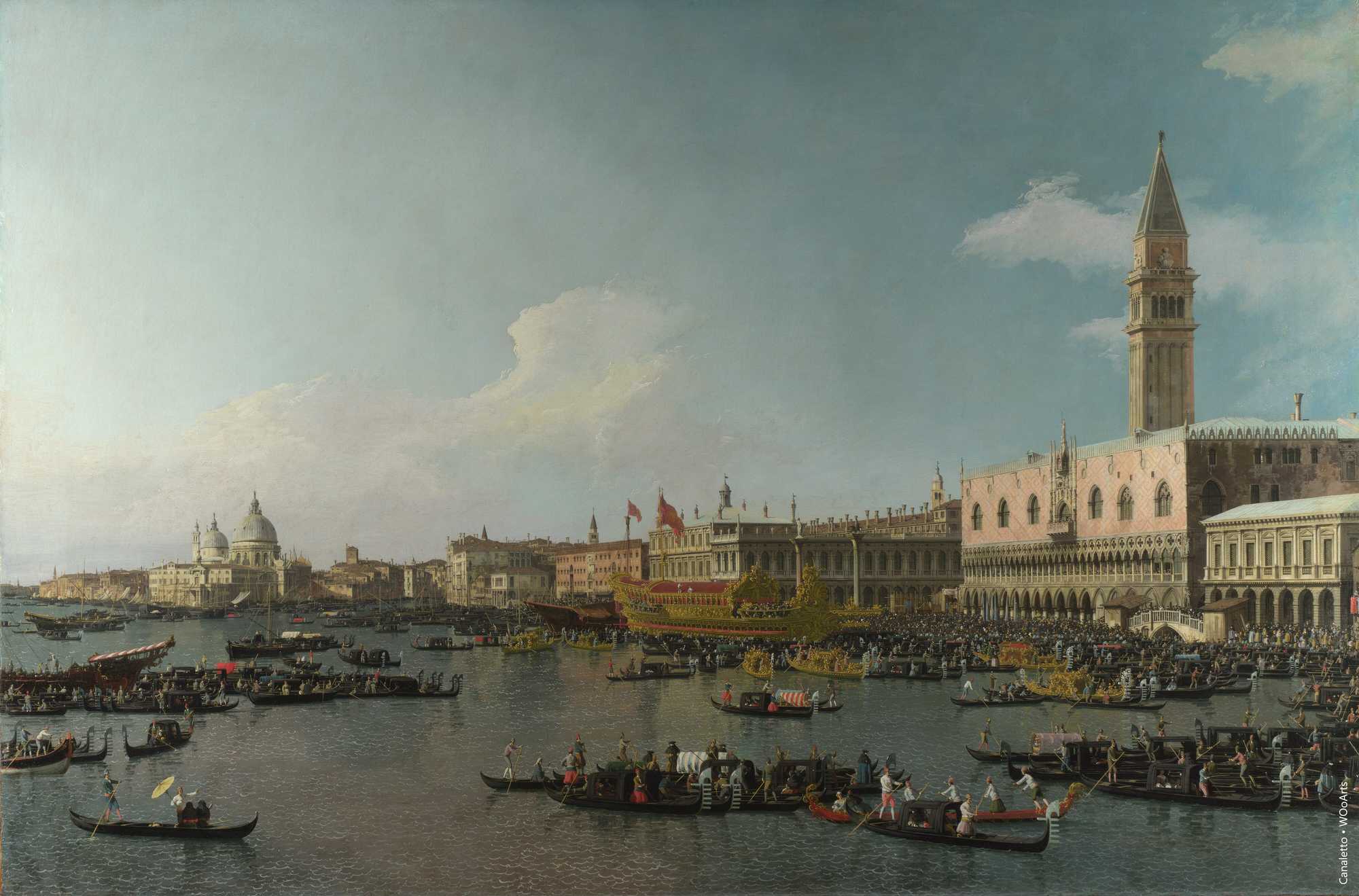 Painting by Canaletto