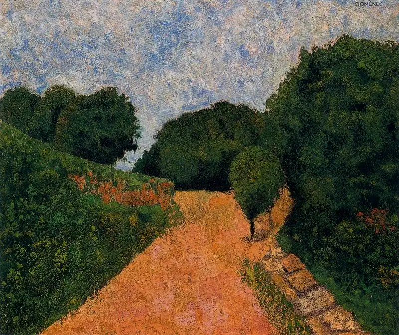 Domènech Pascual Badia | Catalan Pointillist Landscape Painter 4 domenech-pascual-badia-painting-egypt-wooarts-03