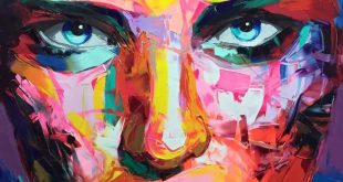French Artist Françoise Nielly Painting