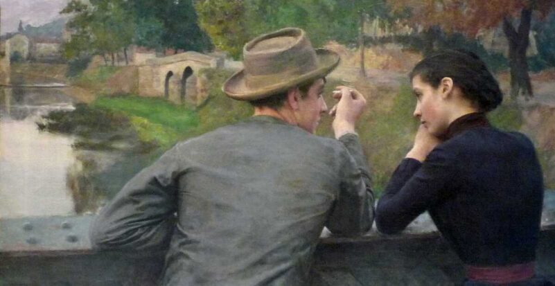 French Artist Émile Friant Painting