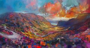 Scottish Artist Scott Naismith Painting