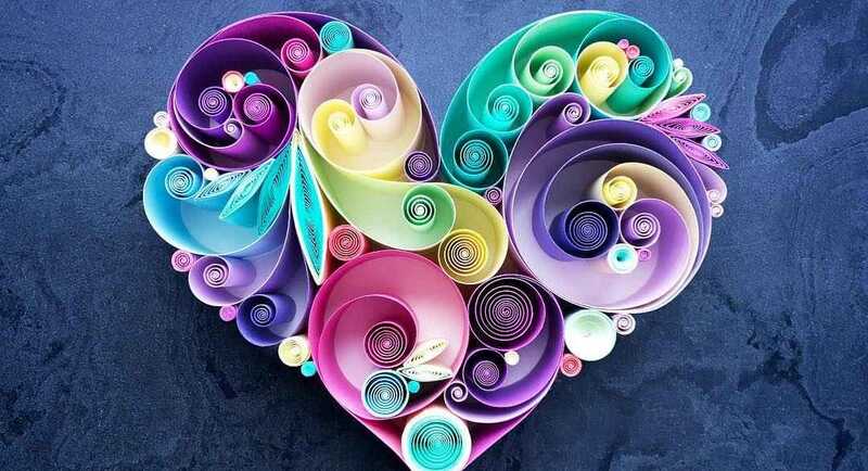 Quilling Flowers by Sena Runa 