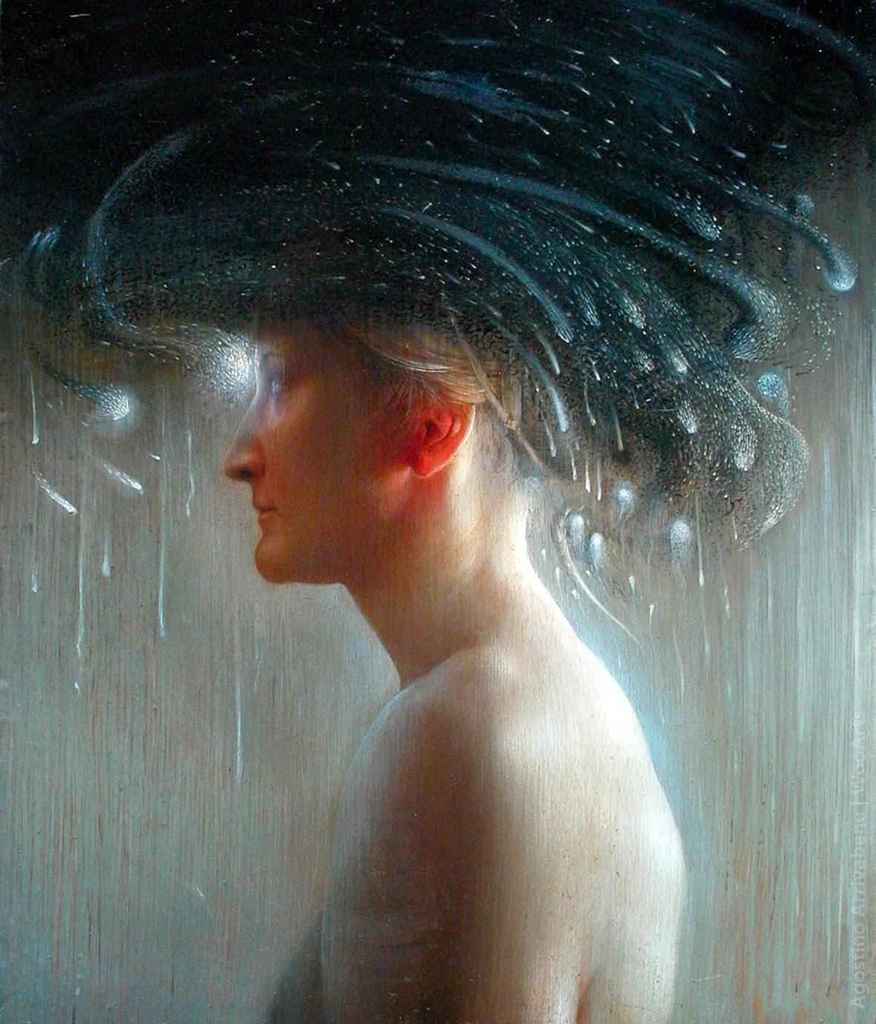 Painting by Artist Agostino Arrivabene