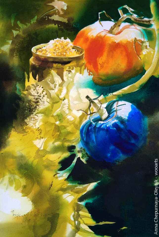 Anna Chepurnaya-Oleynik Painting