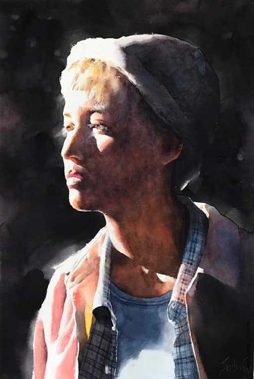 Painting by Boon Kwang