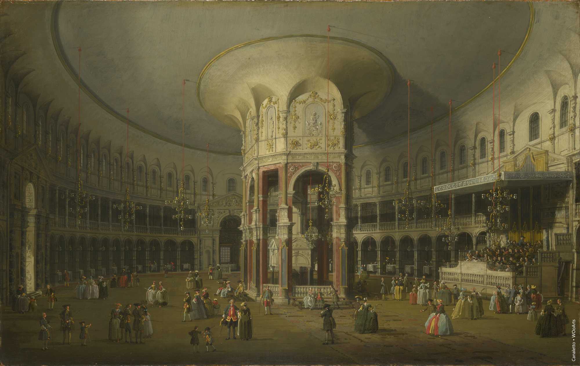 Painting by Canaletto