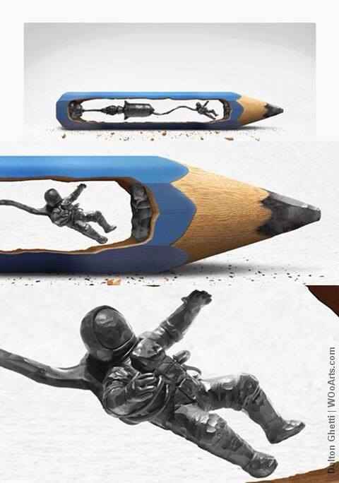 Dalton Ghetti Pencil Sculpture 09