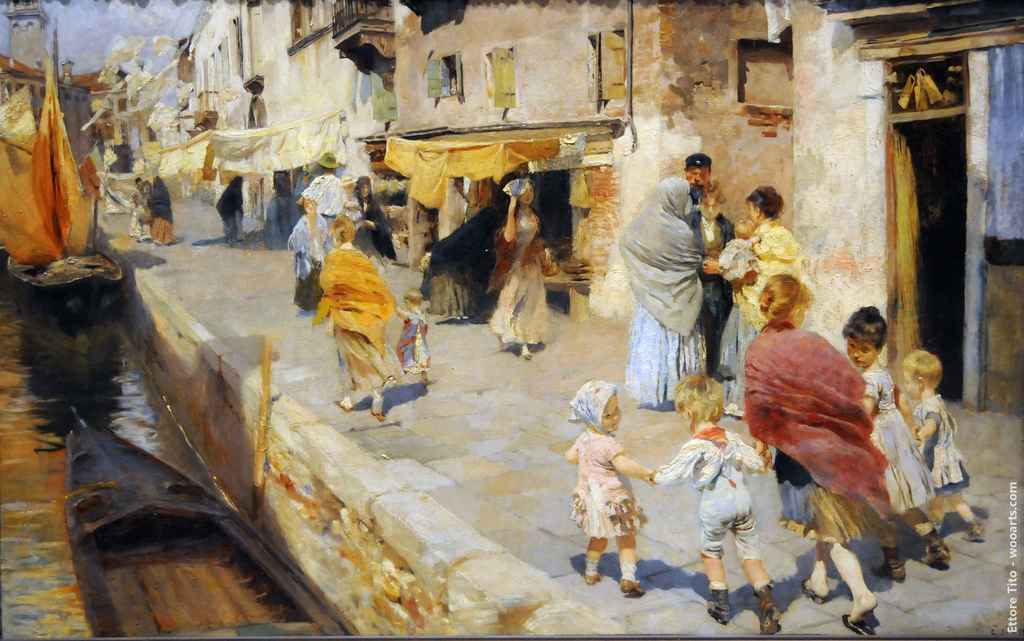 Painting by Artist Ettore Tito