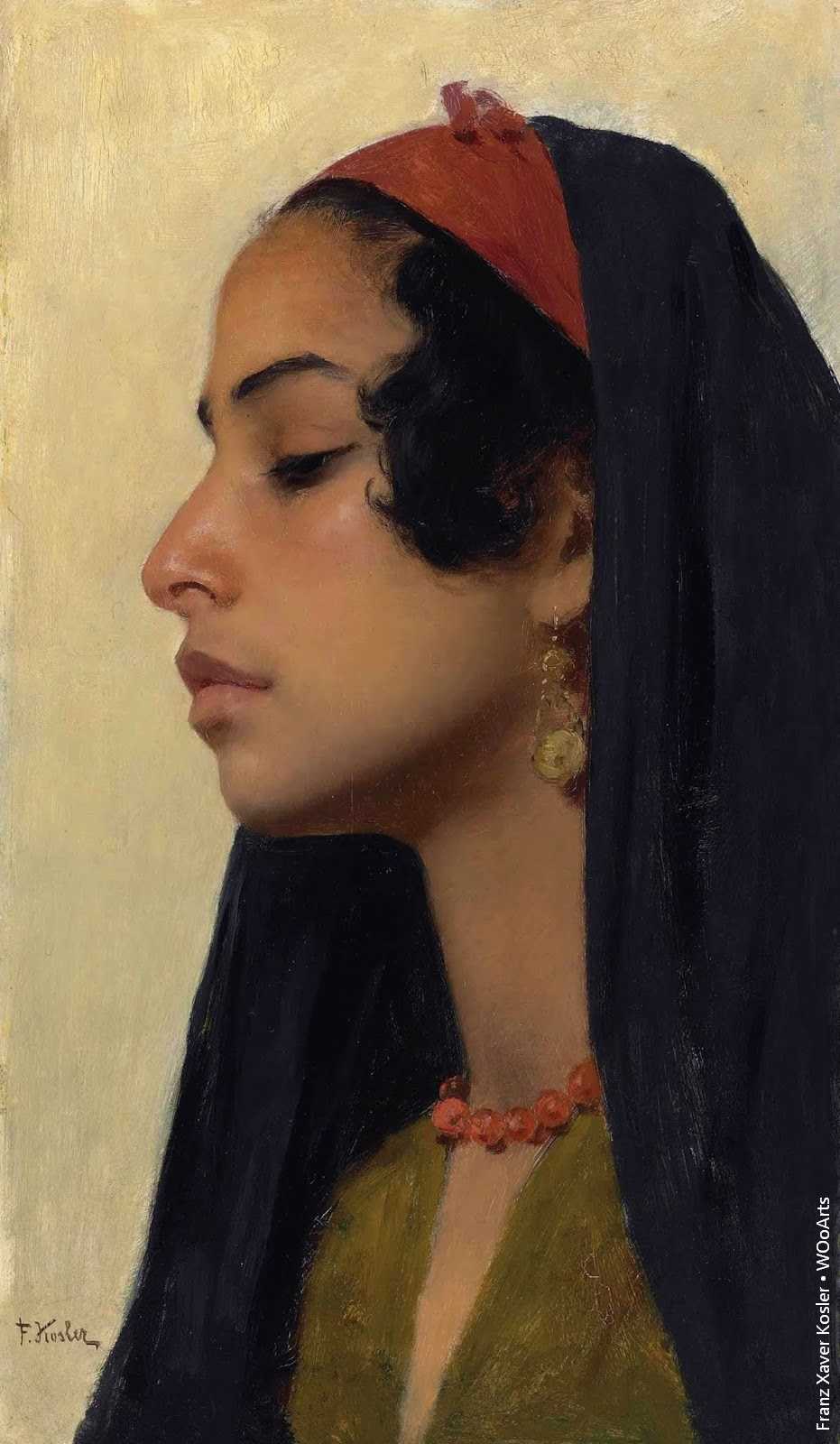 Painting by Franz Xaver Kosler