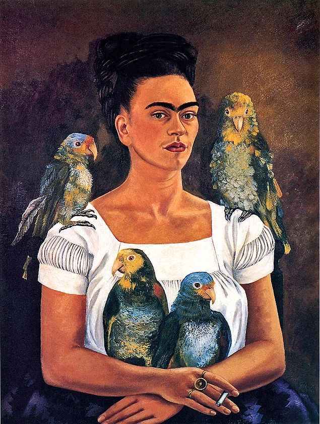 Frida Kahlo Painting 028