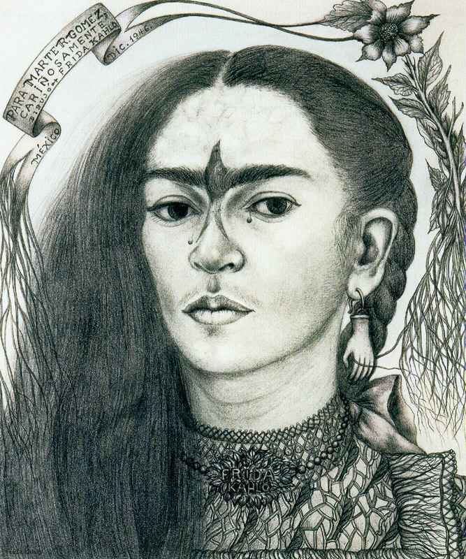 Frida Kahlo Painting 045