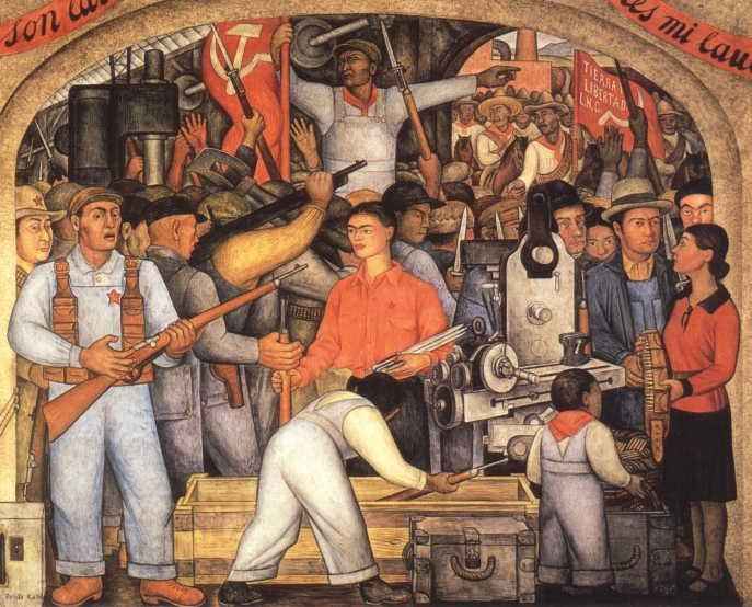 Frida Kahlo Painting 061
