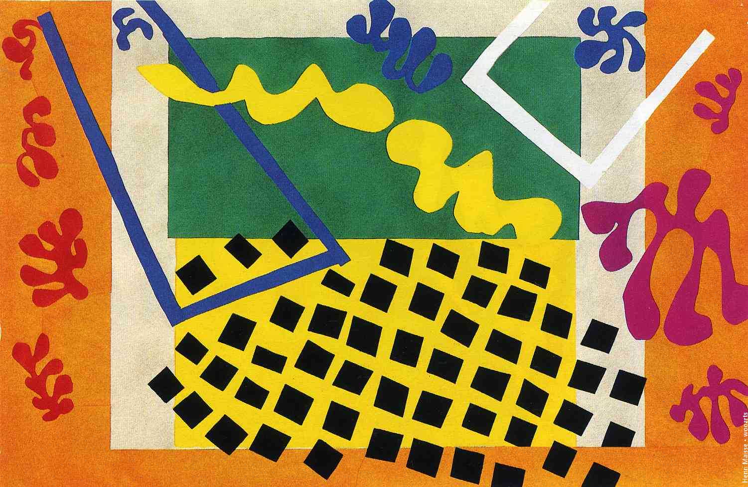 Henri Matisse Abstract Painting 08