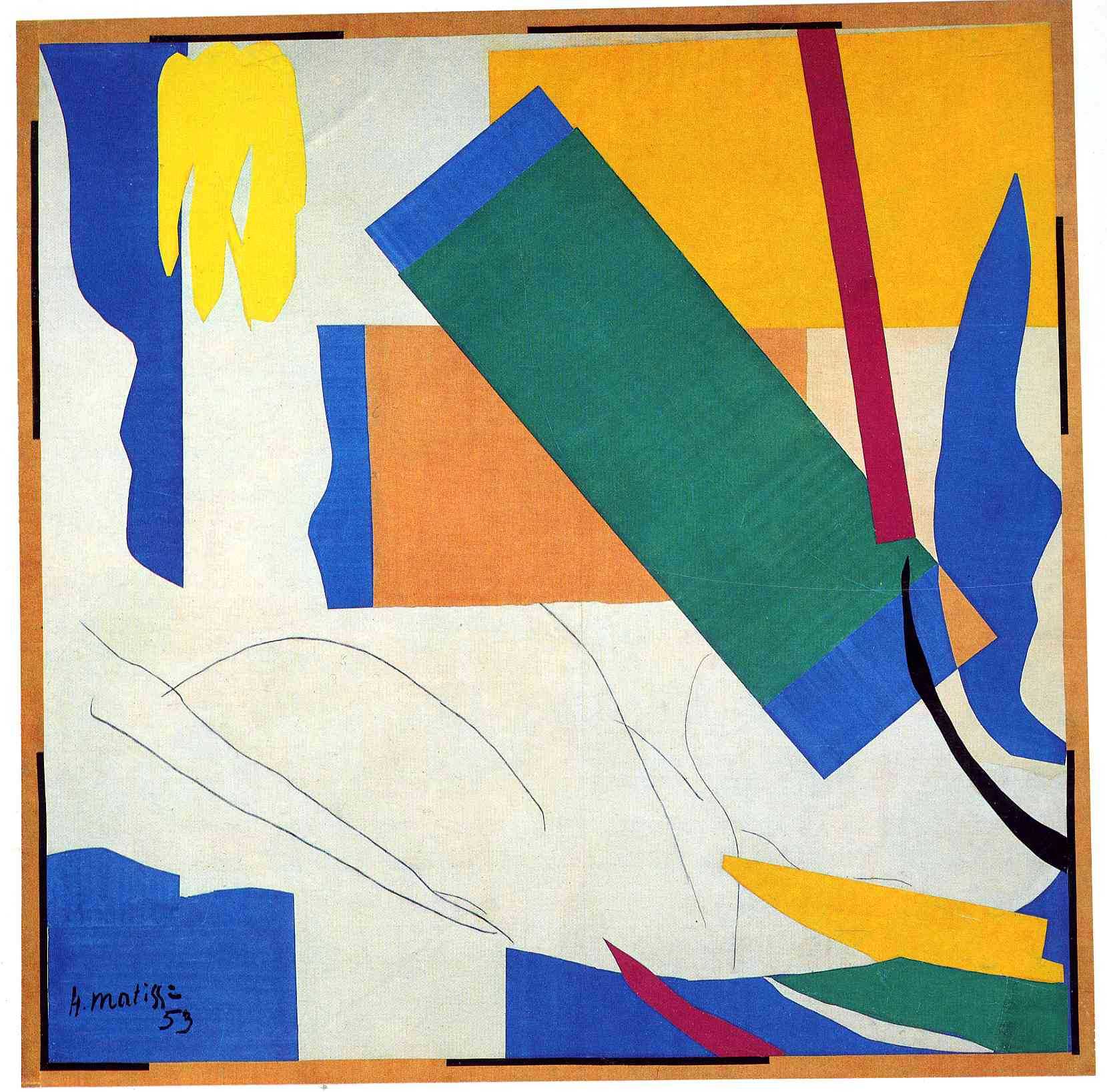Henri Matisse Abstract Painting 17