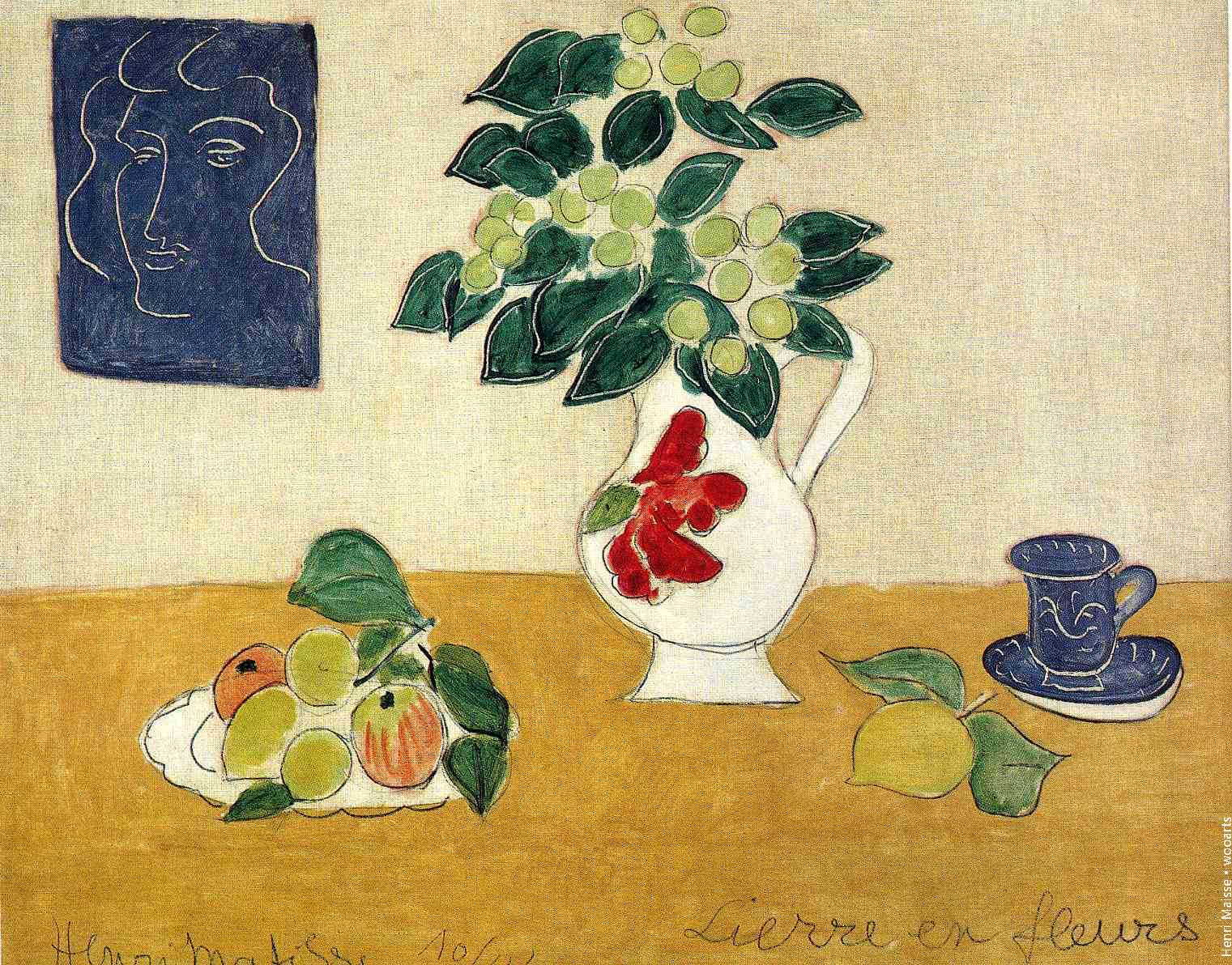 Henri Matisse Floral Painting 262