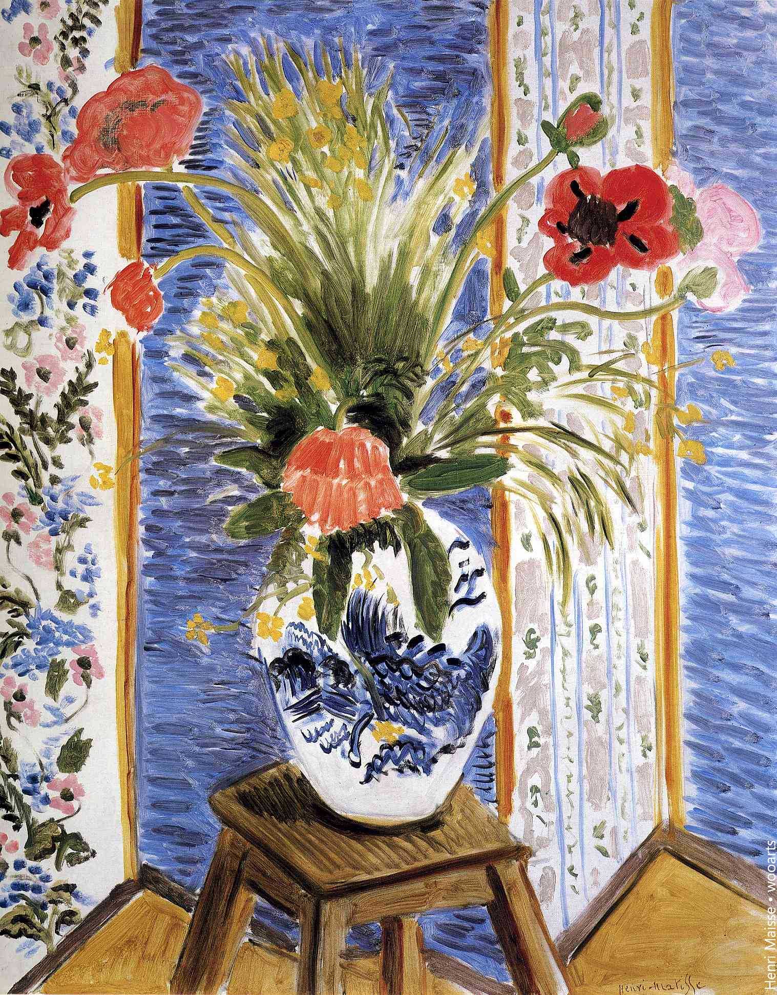 Henri Matisse Floral Painting 483