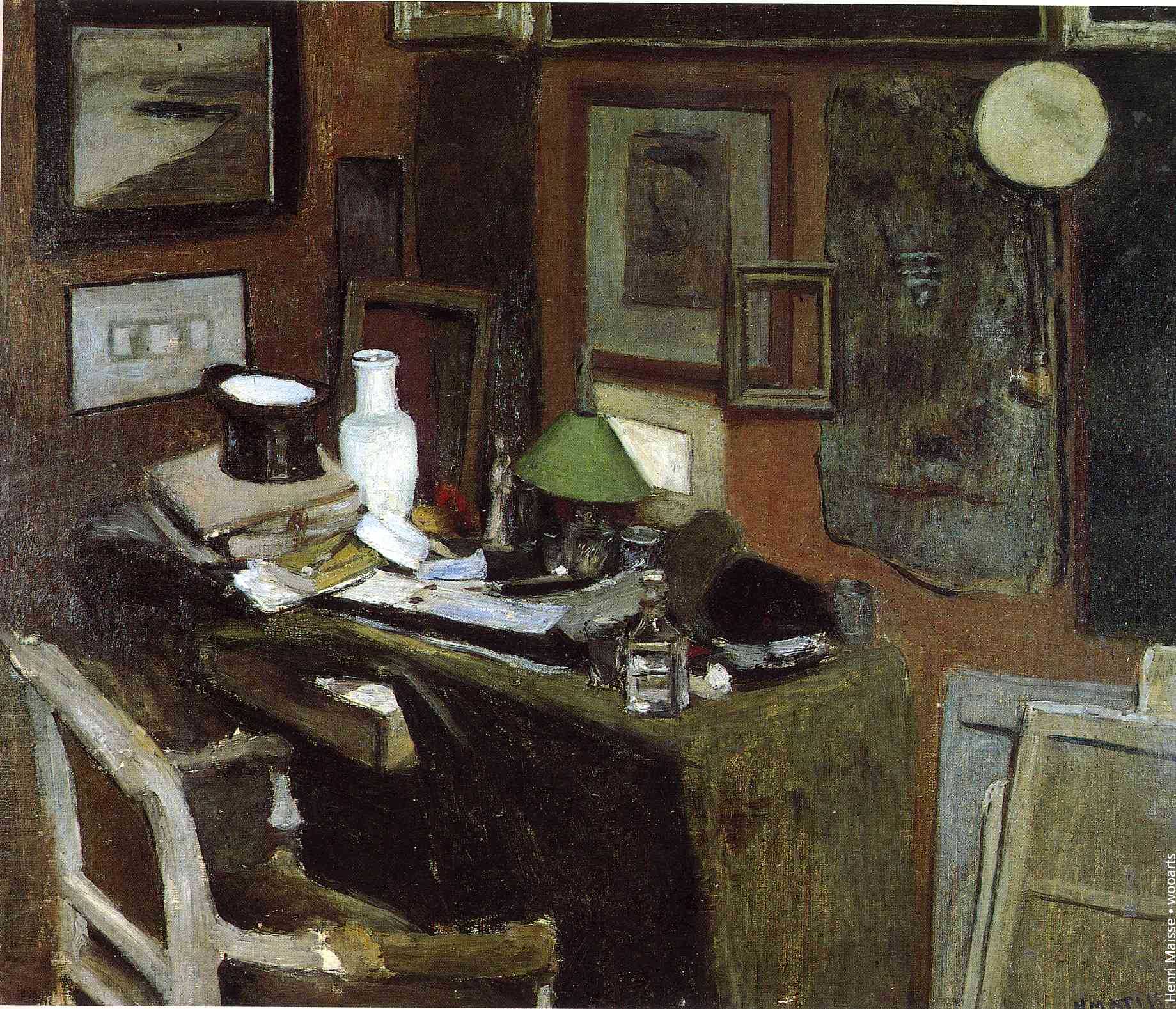 Henri Matisse Indoors Painting 090