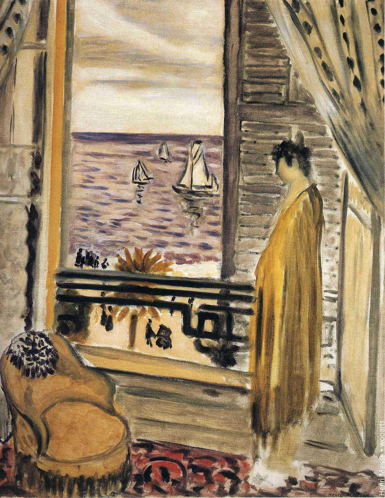 Henri Matisse Indoors Painting 548