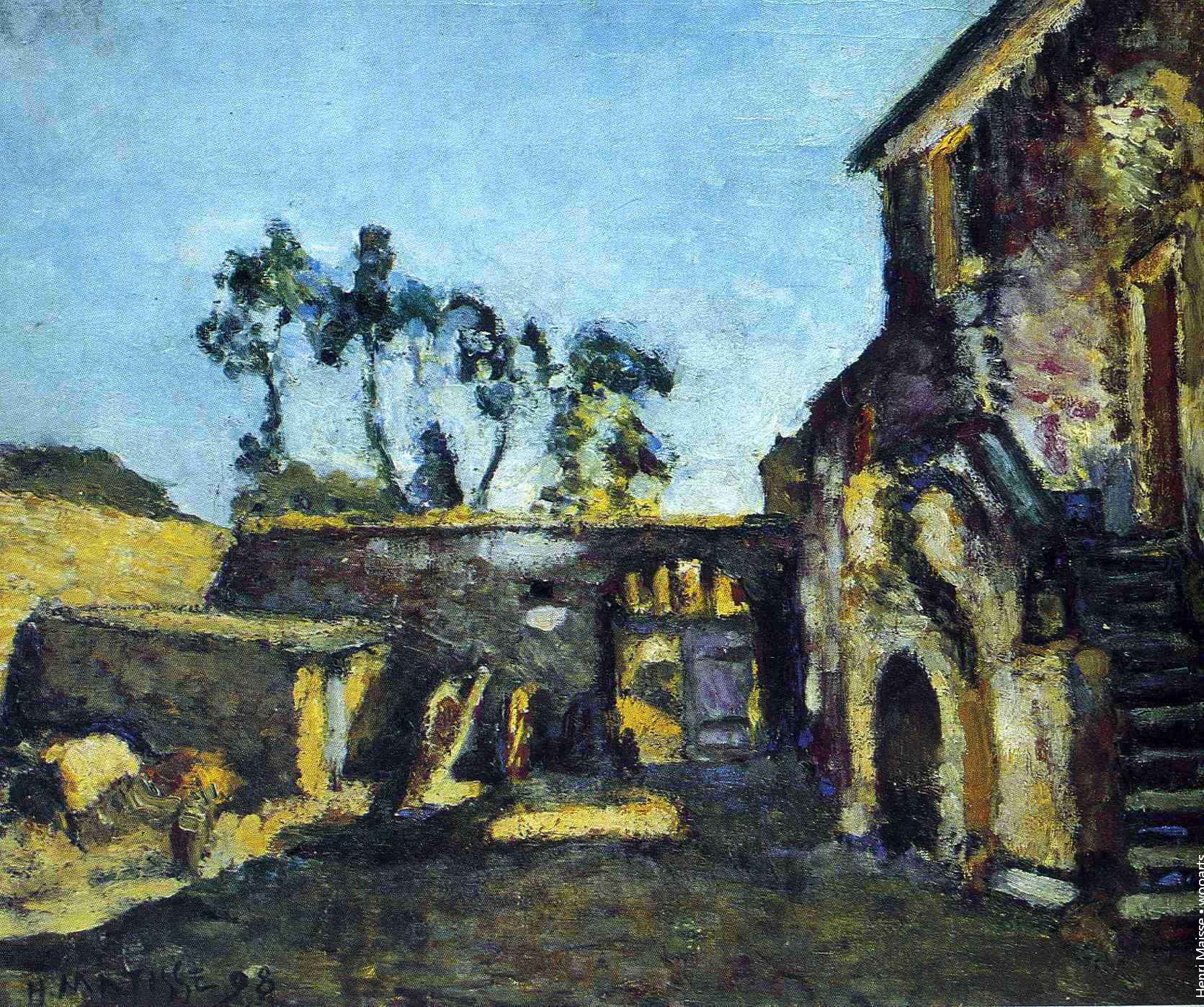 Henri Matisse Landscape Painting 097