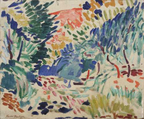 Henri Matisse Landscape Painting Les toits