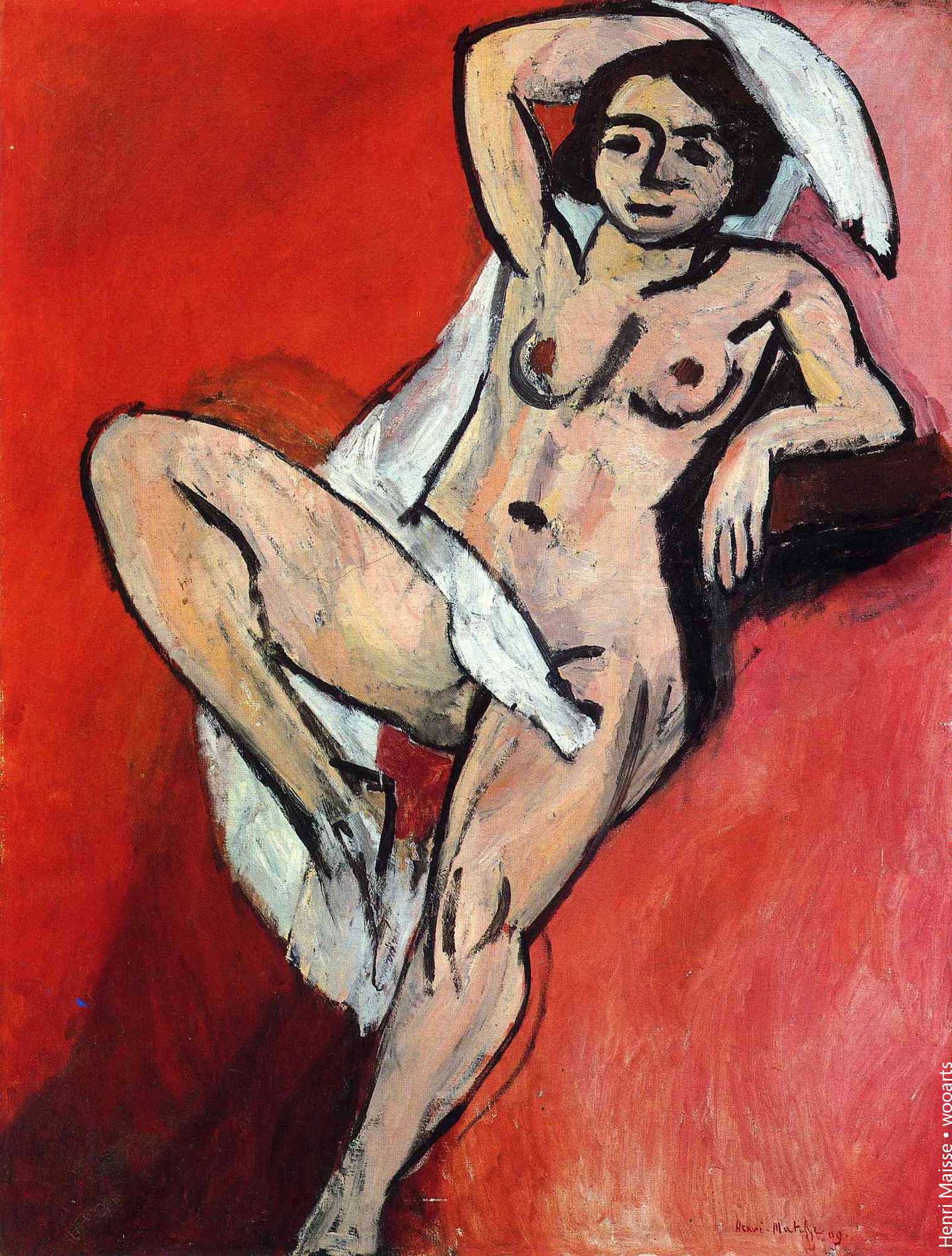 Henri Matisse Nude Painting 166