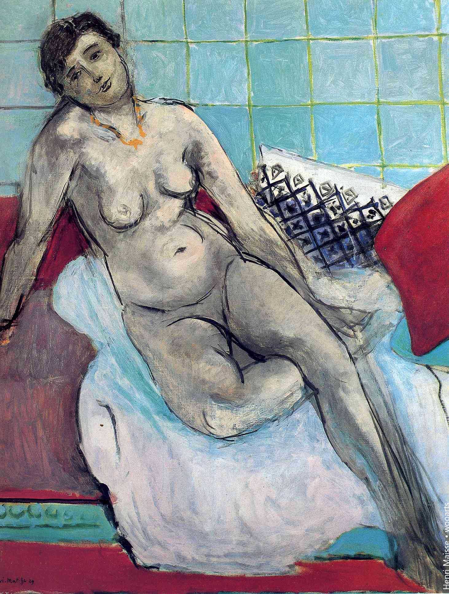 Henri Matisse Nude Painting 618