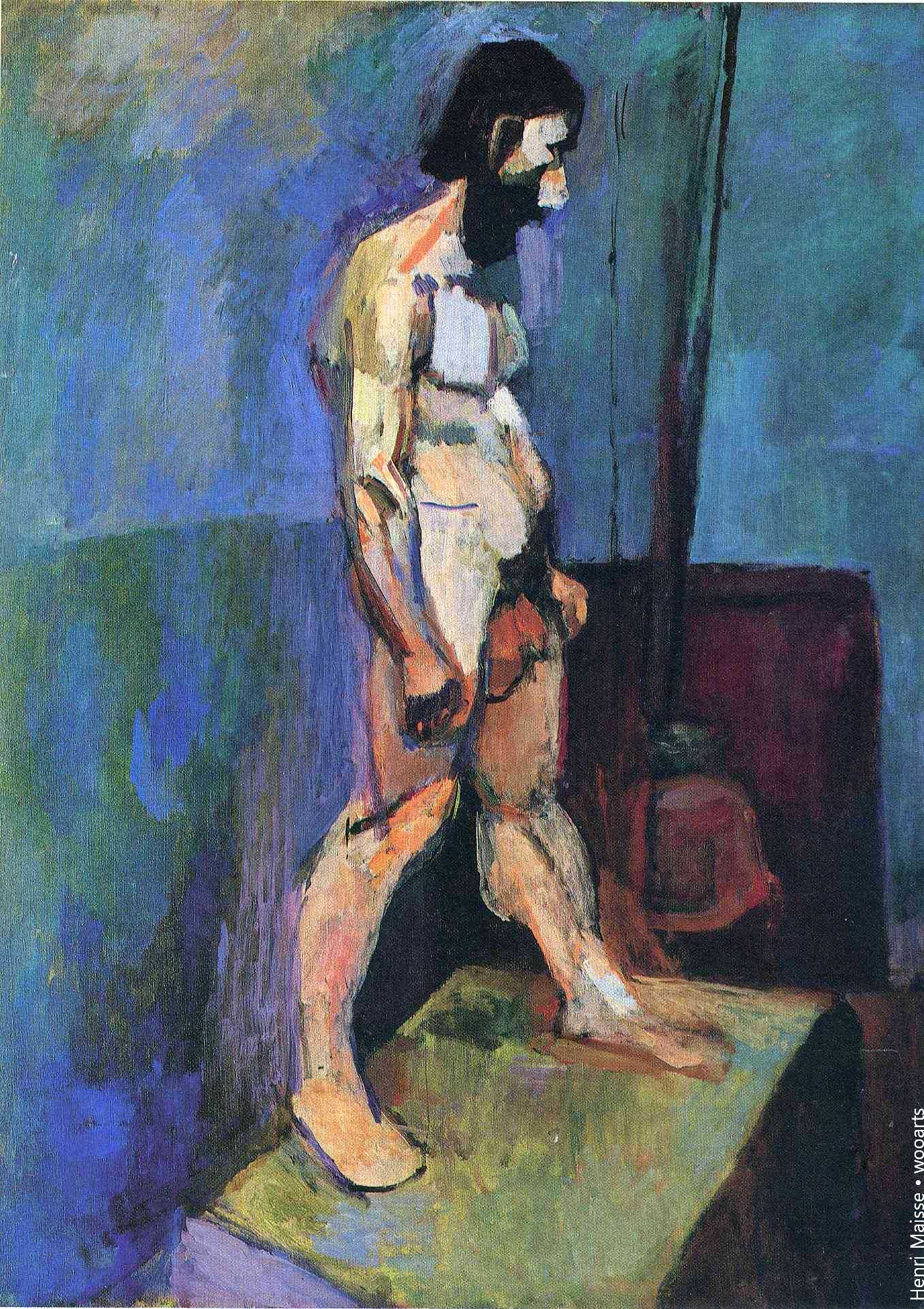Henri Matisse Nude Painting Male Model