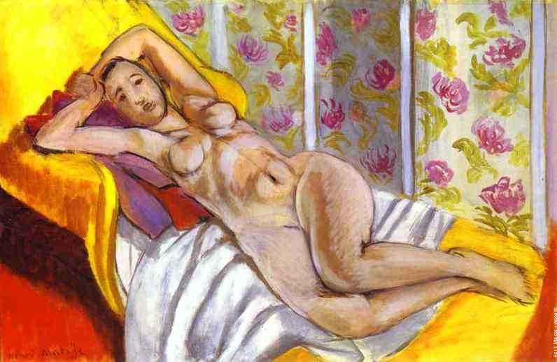 Henri Matisse Nude Painting Nu couche