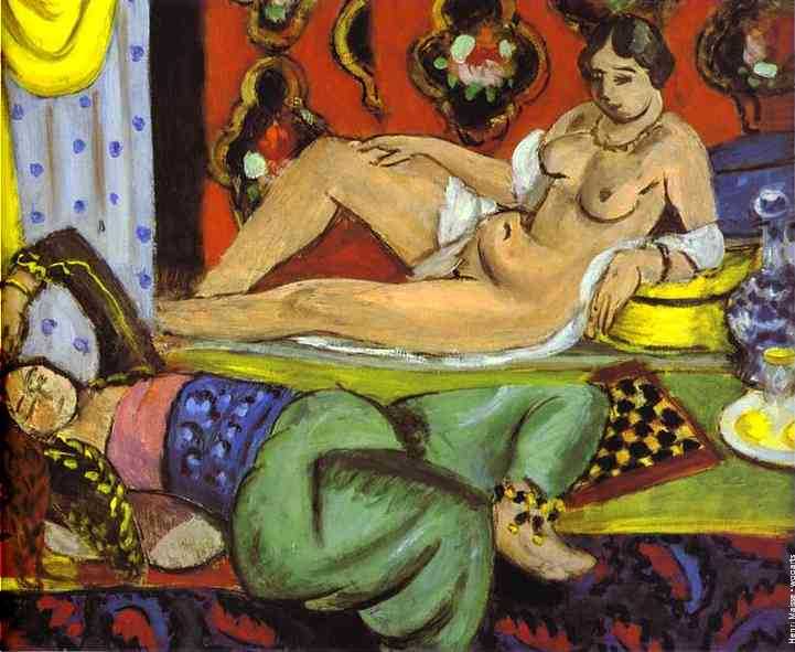 Henri Matisse Nude Painting Odalisques