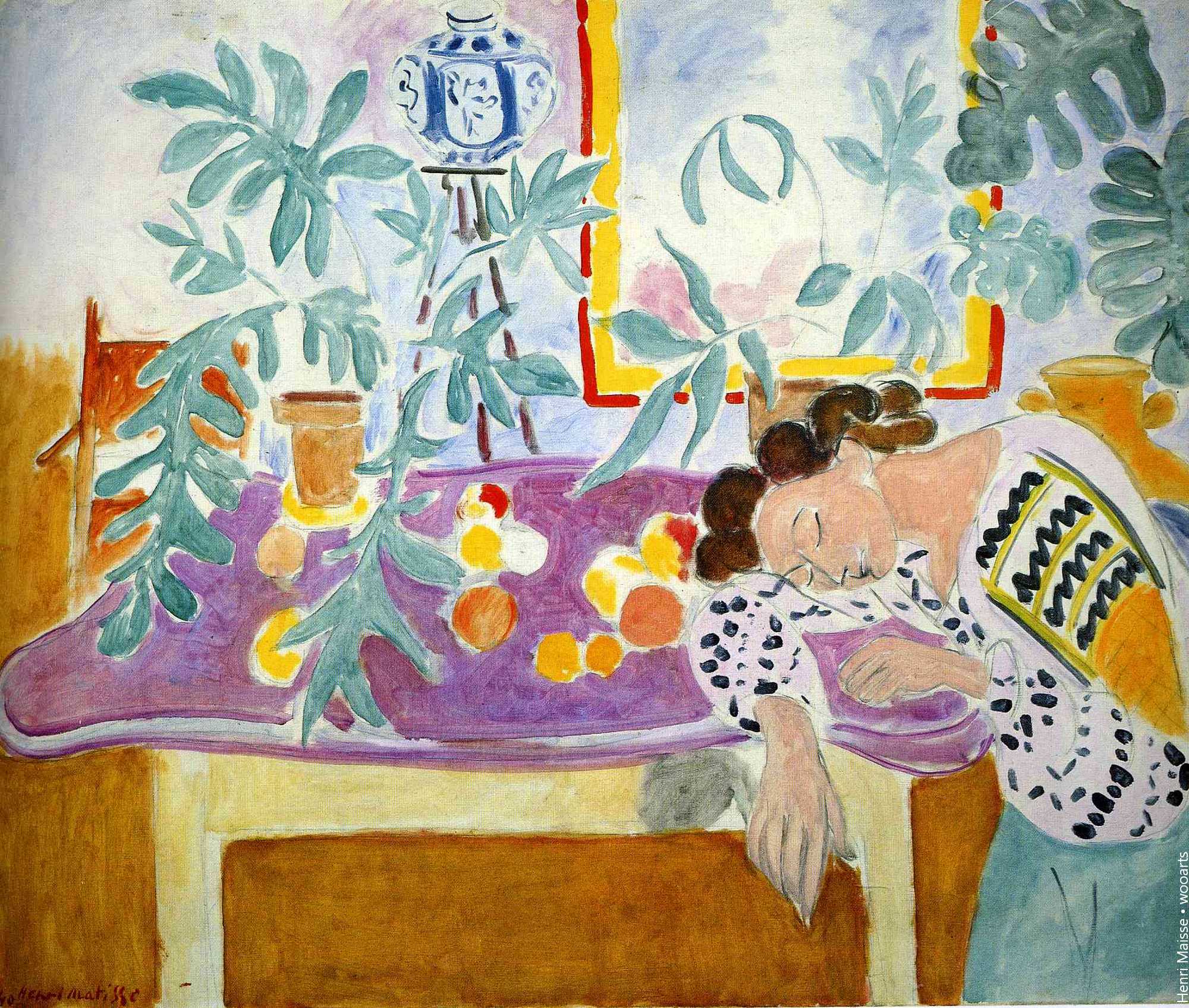 Henri Matisse Setting Painting 258