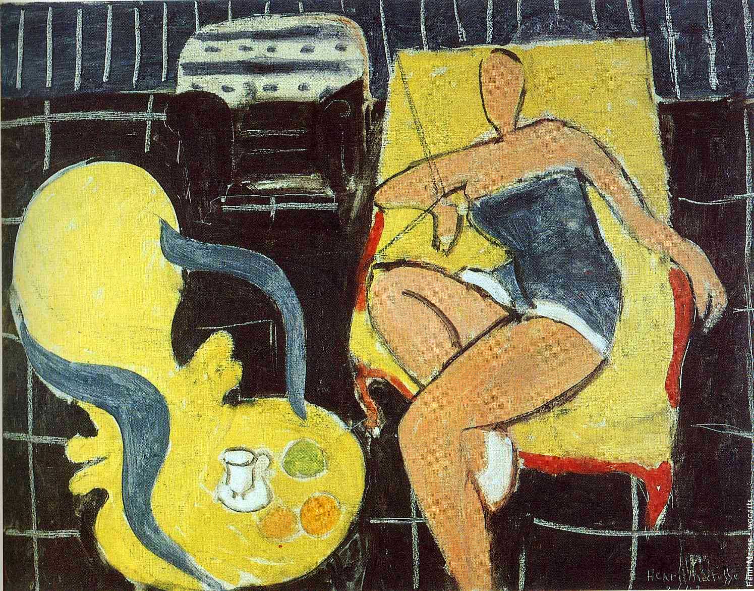 Henri Matisse Setting Painting 260