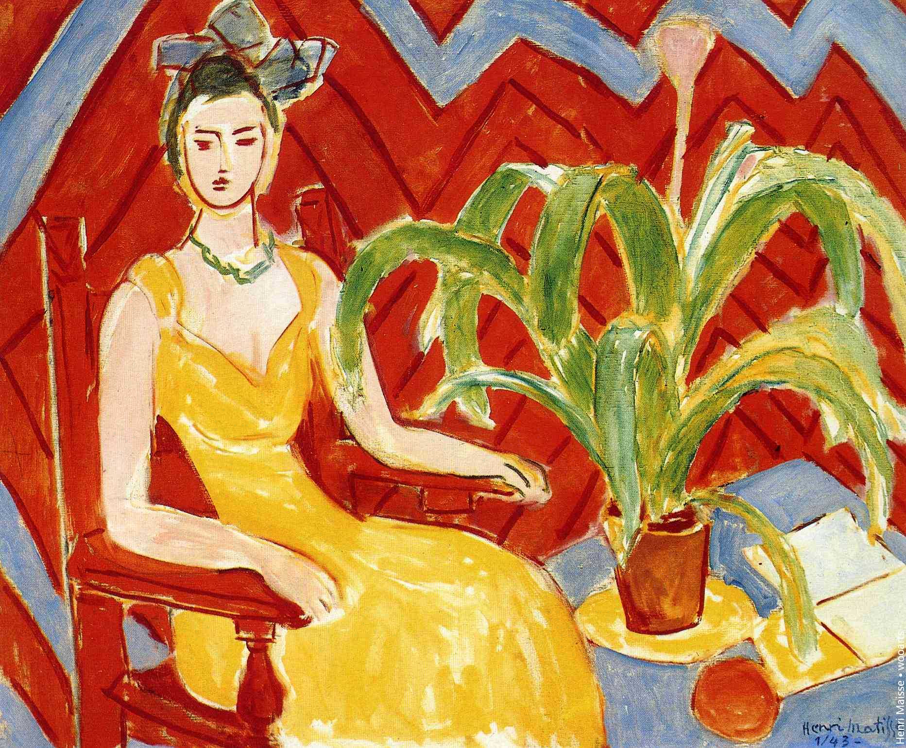 Henri Matisse Setting Painting 265