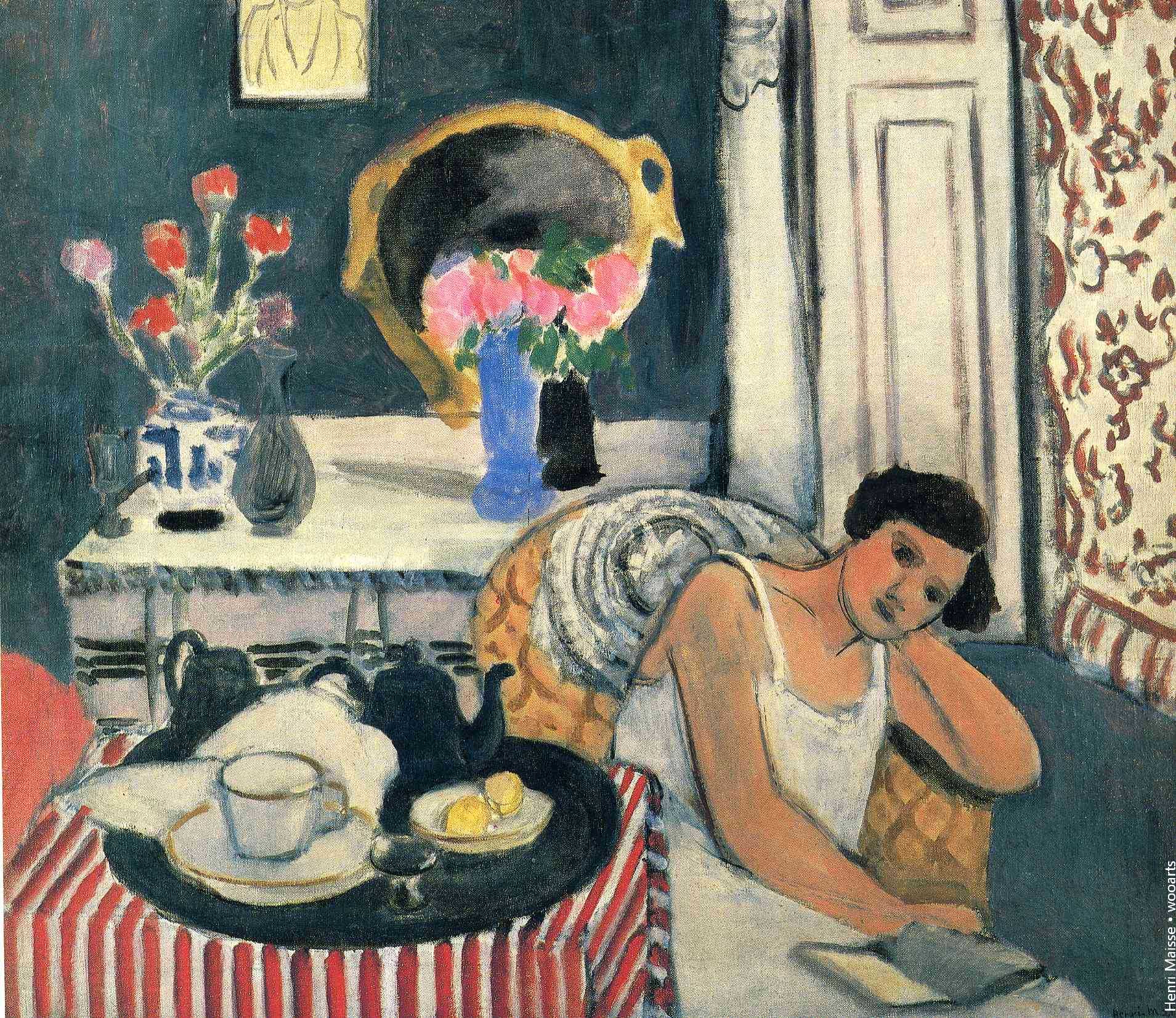 Henri Matisse Setting Painting 555
