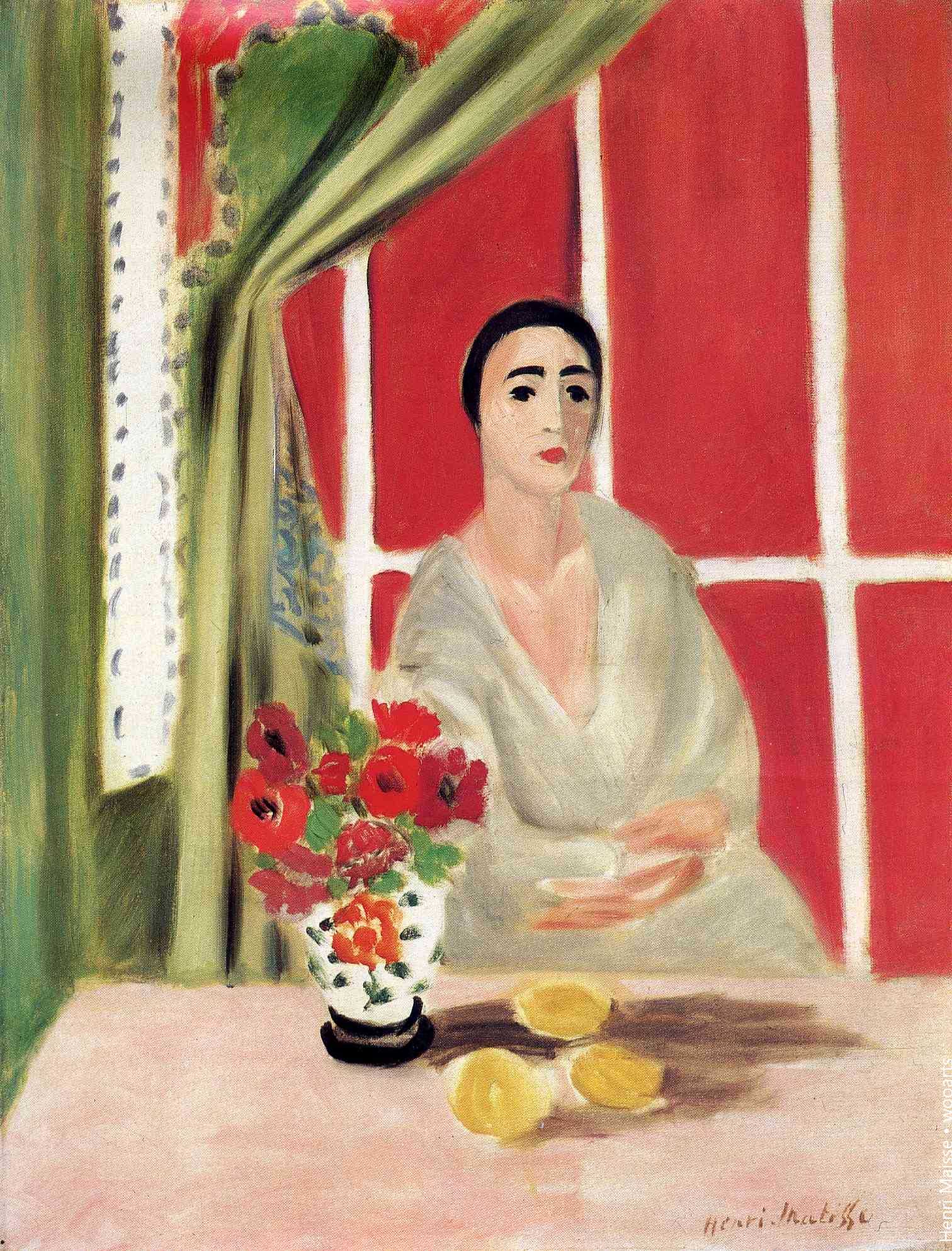 Henri Matisse Setting Painting 587
