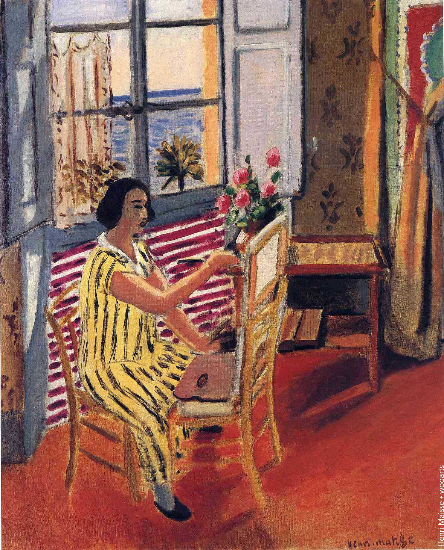 Henri Matisse Setting Painting 588