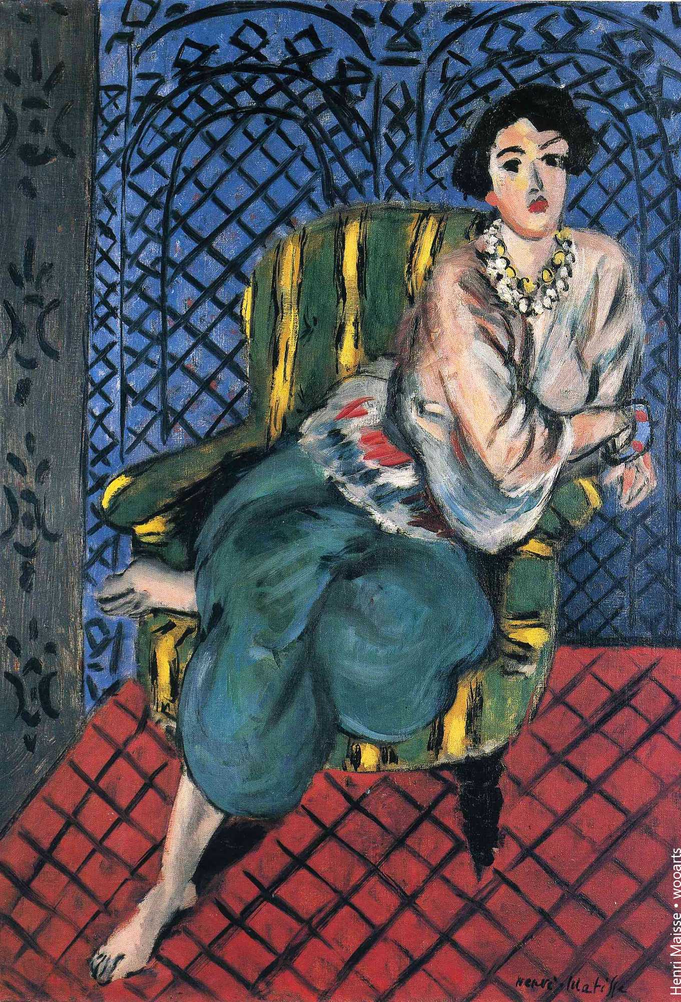 Henri Matisse Setting Painting 606