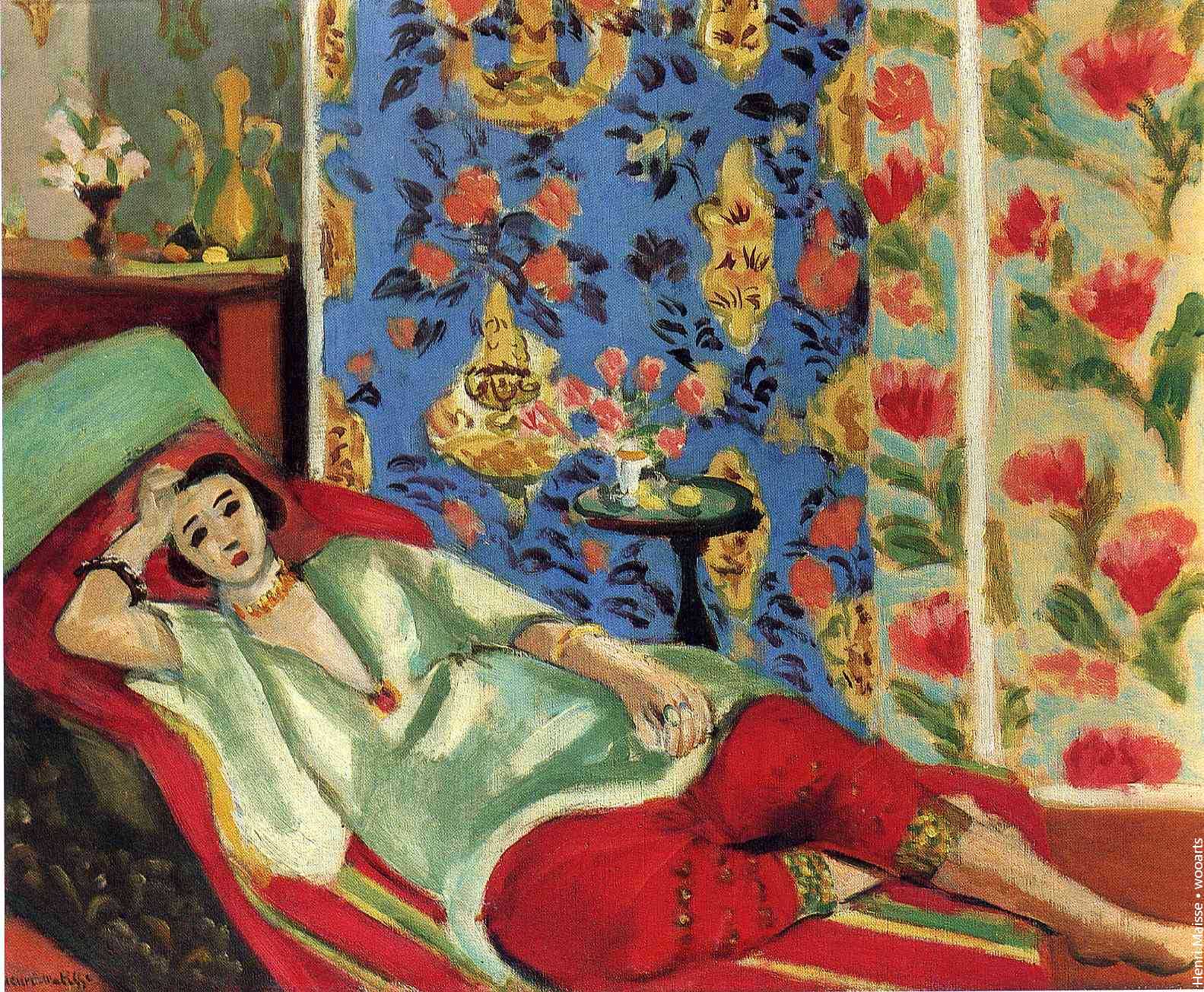 Henri Matisse Setting Painting 607