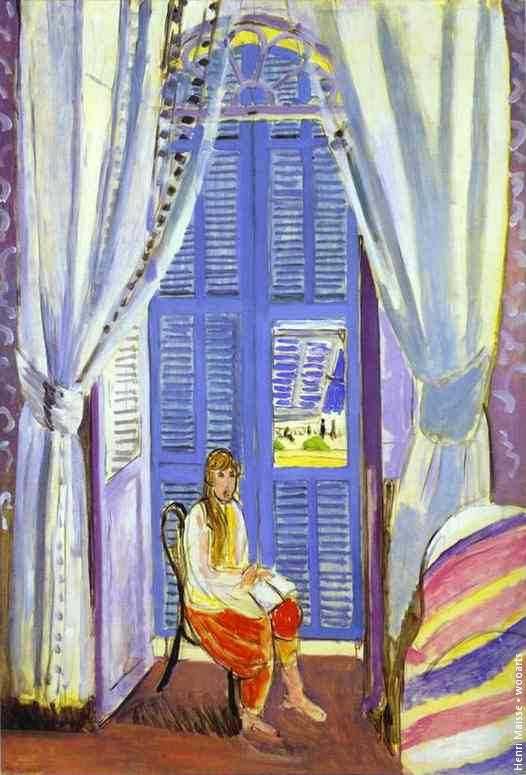Henri Matisse Setting Painting - Les persiennes