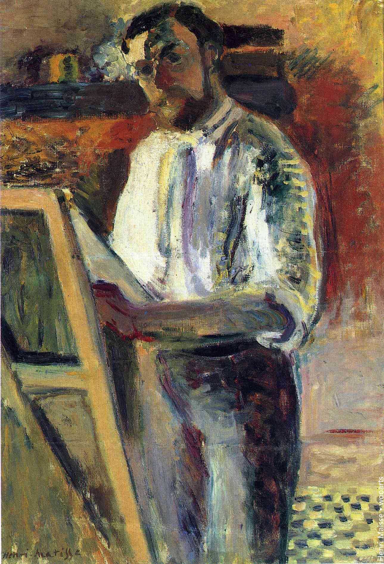 Henri Matisse Standing Painting 101