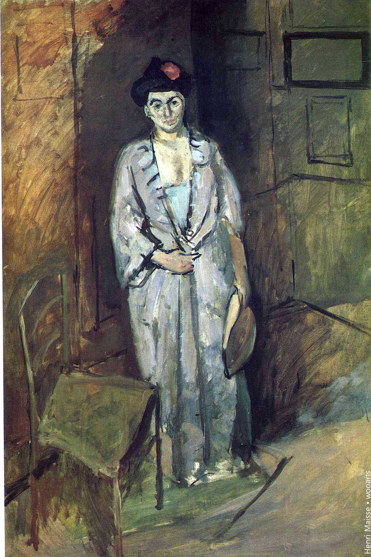 Henri Matisse Standing Painting 109