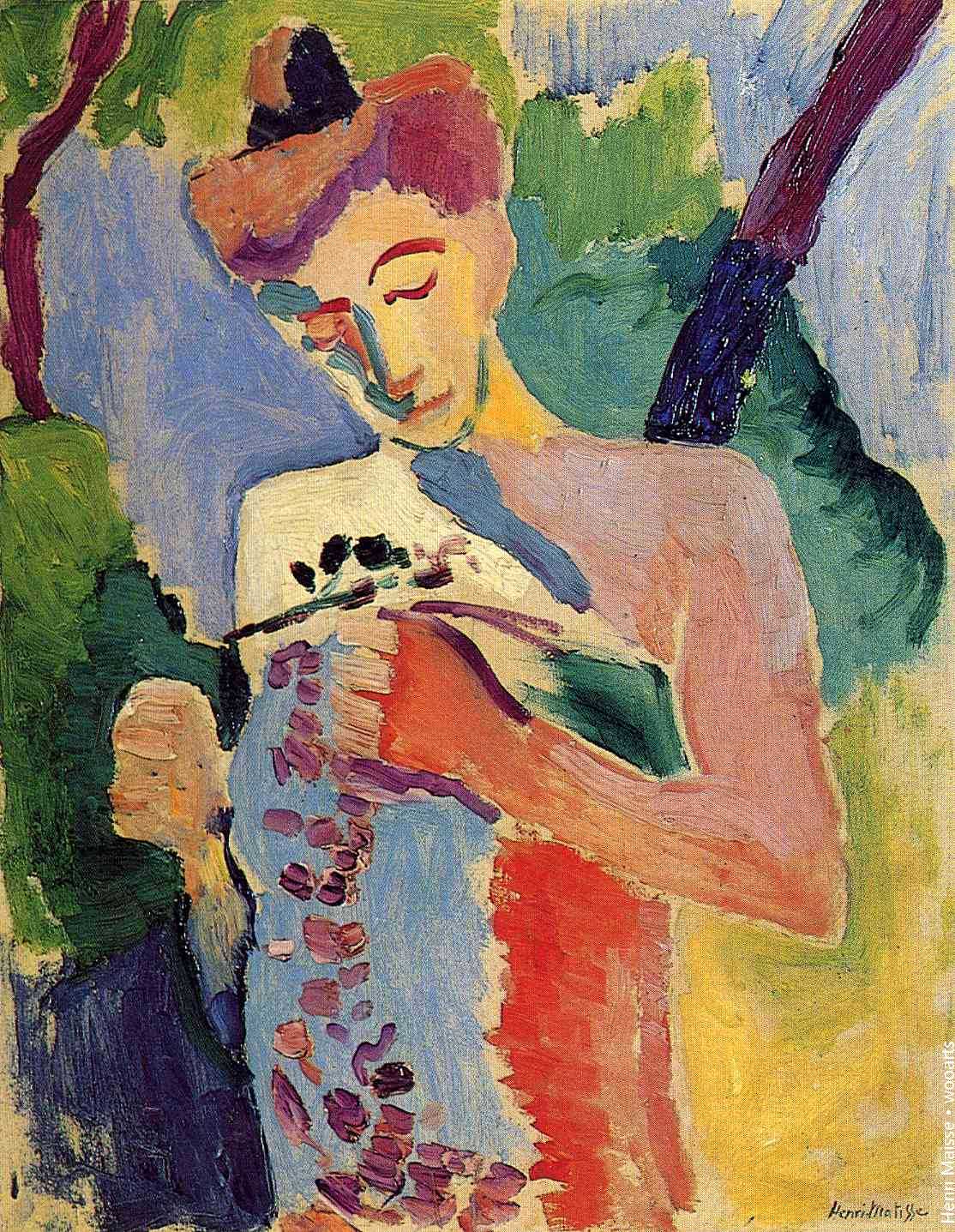 Henri Matisse Standing Painting 132