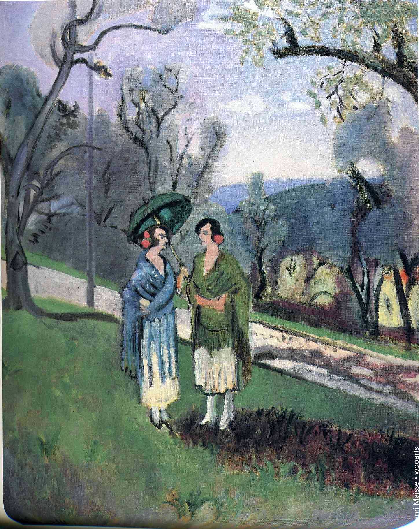 Henri Matisse Standing Painting 577