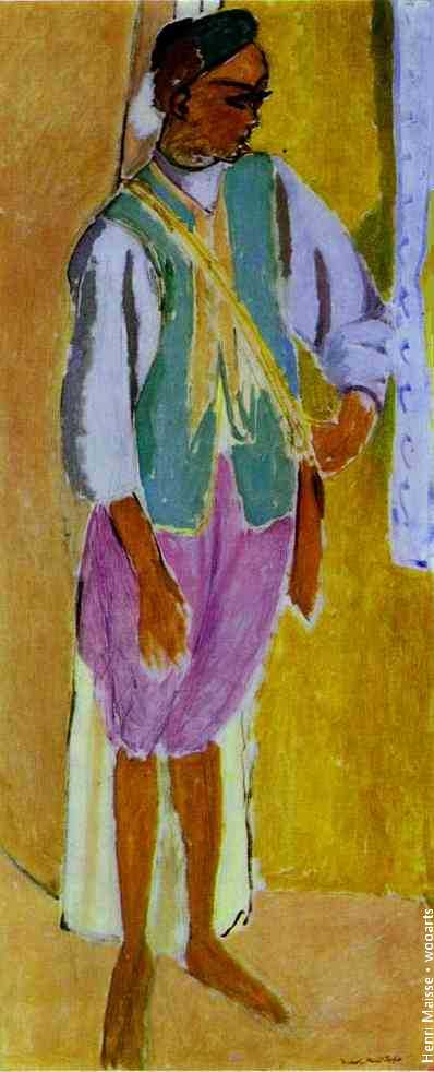 Henri Matisse Standing Painting - The Moroccan Amido